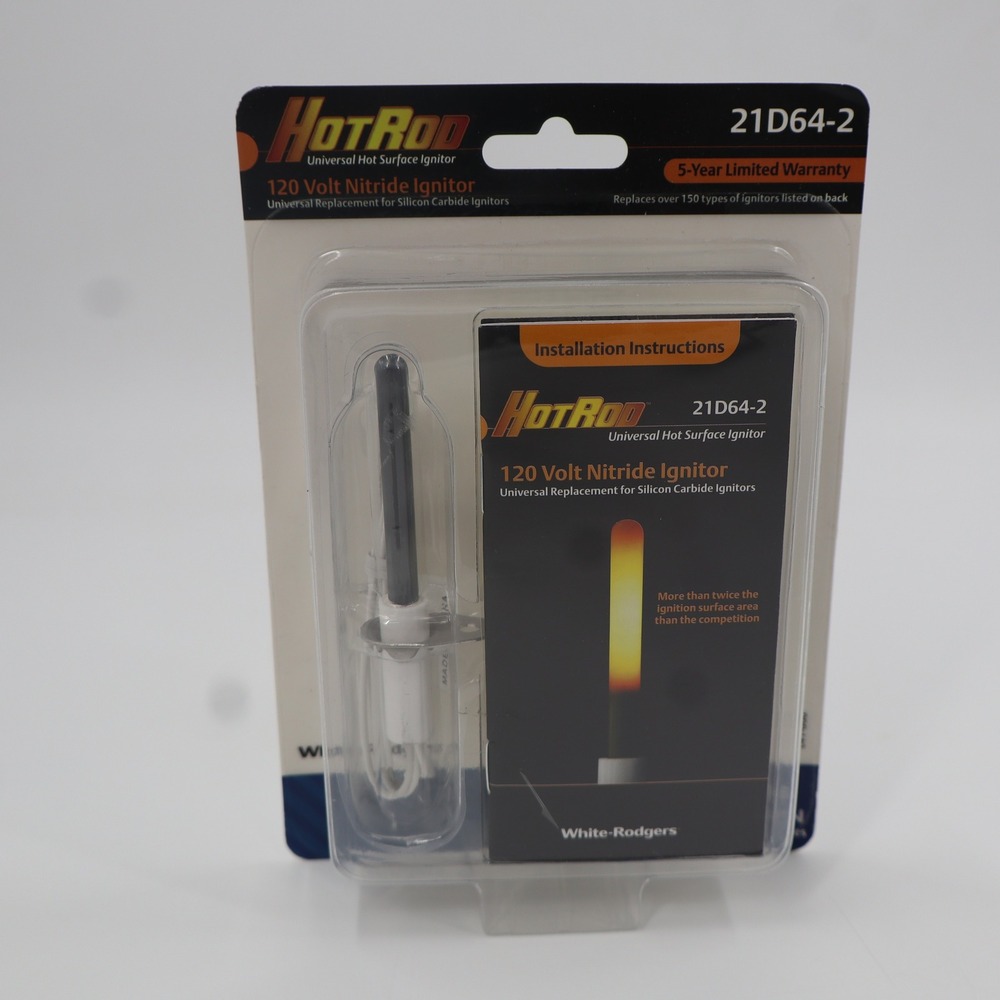 White-Rodgers HotRod 21D64-2 Nitride Ignitor Universal‎ 120V Furnace Part NEW